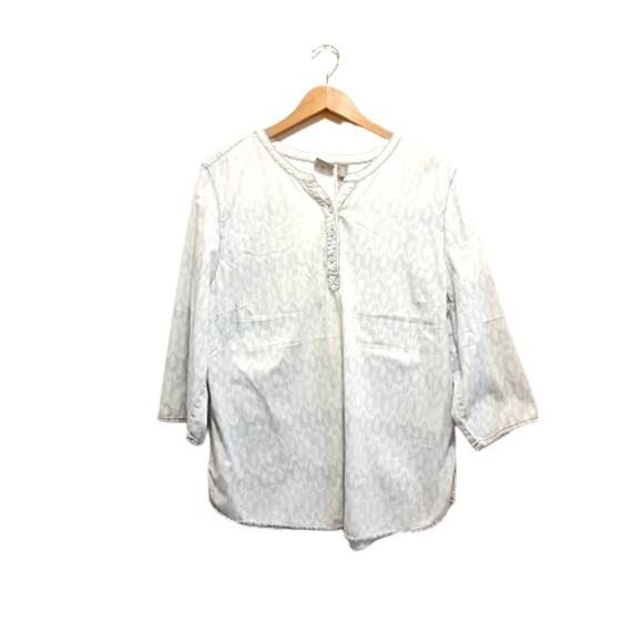 Chicos Boho Top - Picture 1 of 12